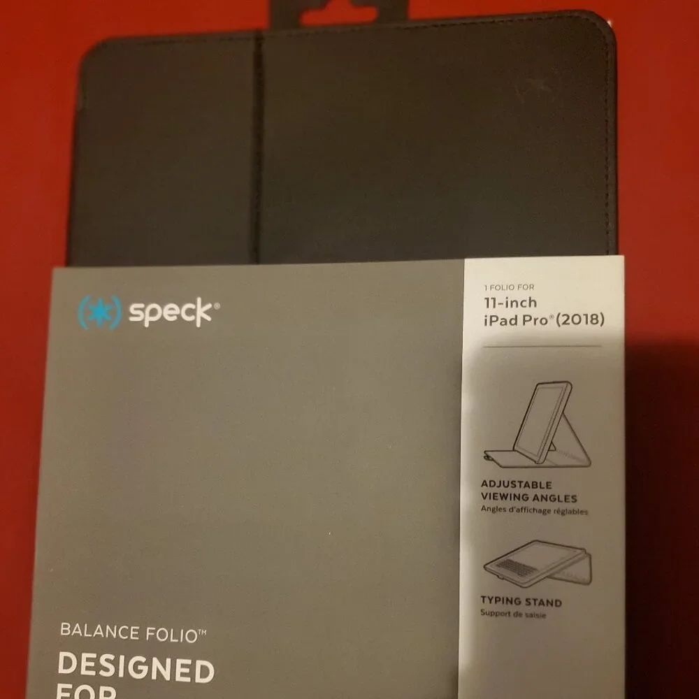 NEW SPECK BLACK 2018 BALANCE FOLIO IPAD PRO 11 INCH CASE COVER SKIN 122007-1050